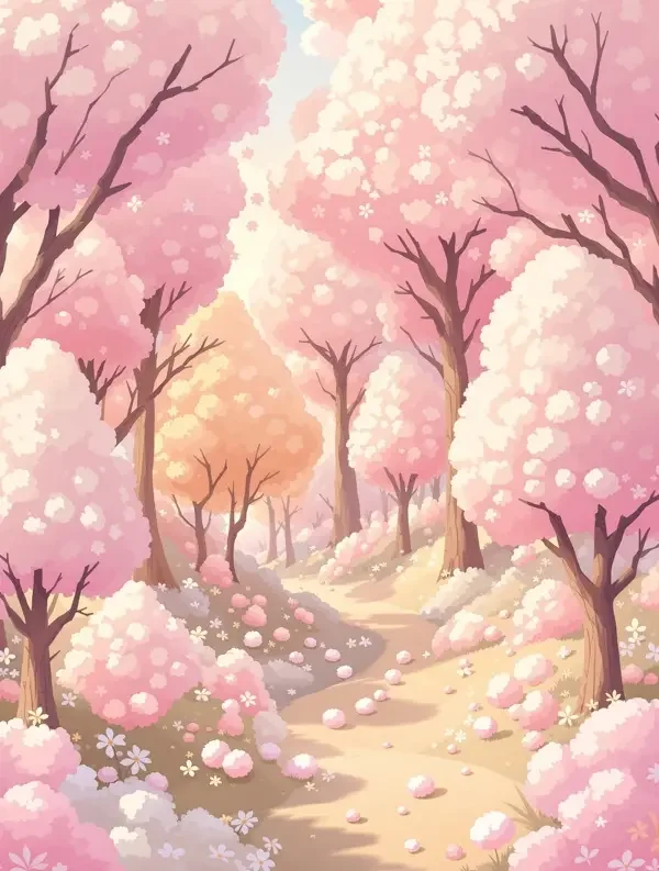 棉花糖森林
